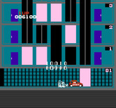 Elevator Action for NES / Famicom - Level complete!