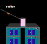 Elevator Action for NES / Famicom - Game start.