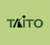 Elevator Action for Game Boy - Taito logo screen.
