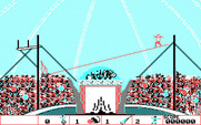 Circus Games for IBM PC/Compatibles - Walking a tightrope...
