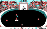 Circus Games for IBM PC/Compatibles - Whoa, careful, don't fall!