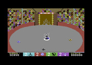 Circus Games for Commodore 64 - I crashed the unicycle...