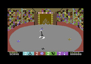 Circus Games for Commodore 64 - Careful, don't fall!