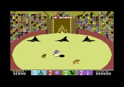 Circus Games for Commodore 64 - Introducing the circus animals!
