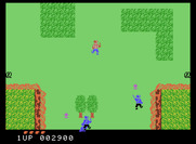 Front Line for ColecoVision - Escaping through an open field!
