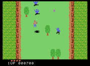 Front Line for ColecoVision - Shooting enemy soldiers...