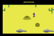 Front Line for Atari 2600 - Running through the desert...