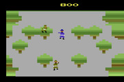 Front Line for Atari 2600 - One enemy shot, but look out behind you!