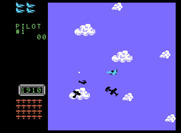 Time Pilot for ColecoVision - Game start.