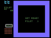 Time Pilot for ColecoVision - Get ready pilot 1!