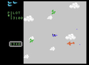 Time Pilot for ColecoVision - The second end of level boss...