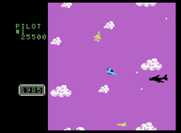 Time Pilot for ColecoVision - A large plane at the end of the level.