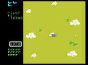 Time Pilot for ColecoVision - Choppers are your main opponent on the third level.
