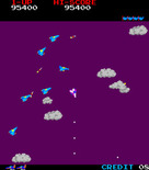 Time Pilot for Arcade - The jets are faster and more maneurverable than previous opponents...
