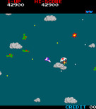 Time Pilot for Arcade - Planes attack from all directions...