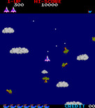 Time Pilot for Arcade - Bi-planes attack you on the first stage.