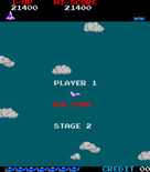 Time Pilot for Arcade - Beginning stage 2.