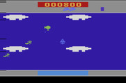 Time Pilot for Atari 2600 - Shoot this blimp to complete the first round.