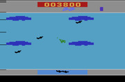 Time Pilot for Atari 2600 - Fighting enemy planes...