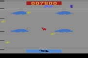 Time Pilot for Atari 2600 - Helicopters are tricky and can move in random directions.