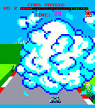 Turbo for Arcade - A very large explosion since I was driving so fast!