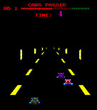 Turbo for Arcade - Driving through a tunnel...