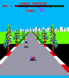 Turbo for Arcade - The scenery keeps changing.
