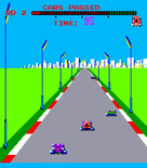Turbo for Arcade - Don't crash into the light posts on the side of the road...