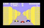 Turbo for Intellivision - Game start.
