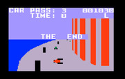 Turbo for Intellivision - Game over.