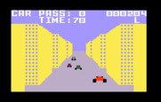 Turbo for Intellivision - Some more cars approaching...