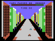 Turbo for ColecoVision - Racing past cars...