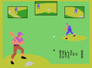 Super Action Baseball for ColecoVision - Batting practice...