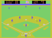Super Action Baseball for ColecoVision - Batting practice...a hit!
