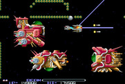 R-Type for Arcade - This large opponent splits into three seperate parts...