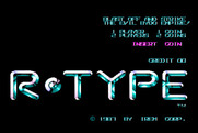 R-Type for Arcade - Title screen.