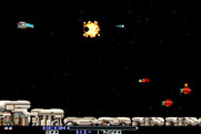 R-Type for Arcade - Game start.