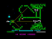 R-Type for ZX Spectrum - Entrance to the next level...