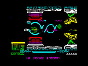 R-Type for ZX Spectrum - Firing a circular laser weapon!