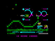 R-Type for ZX Spectrum - The ring weapon makes this area easier...