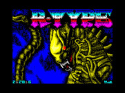 R-Type for ZX Spectrum - Loading screen.