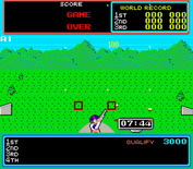 Hyper Sports for Arcade - Game demo; skeet shooting.
