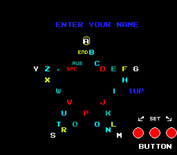 Hyper Sports for Arcade - First, enter your initials.