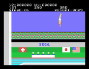 Hyper Sports for Sega SG-1000 - Diving...