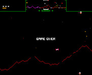 Stargate for Arcade - Game over.