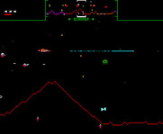 Stargate for Arcade - Destroy the landers before they capture humanoids...