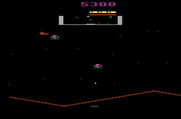 Stargate for Atari 2600 - Watch out, don't crash into the mutants!
