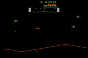 Stargate for Atari 2600 - More types of enemies appear as the game progresses...