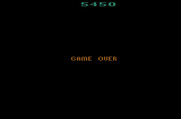 Stargate for Atari 2600 - Game over.
