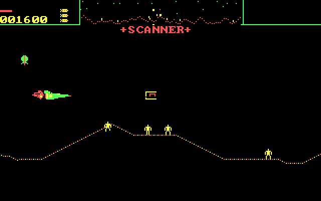 Stargate IBM PC/Compatibles Screenshot: That box will instantly warp your ship to another area.